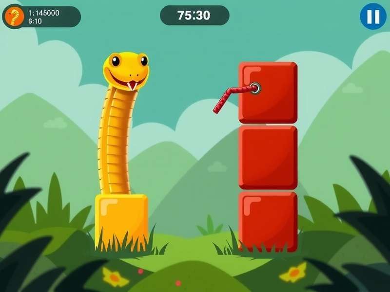 Snake Vs Block Supreme gameplay in India